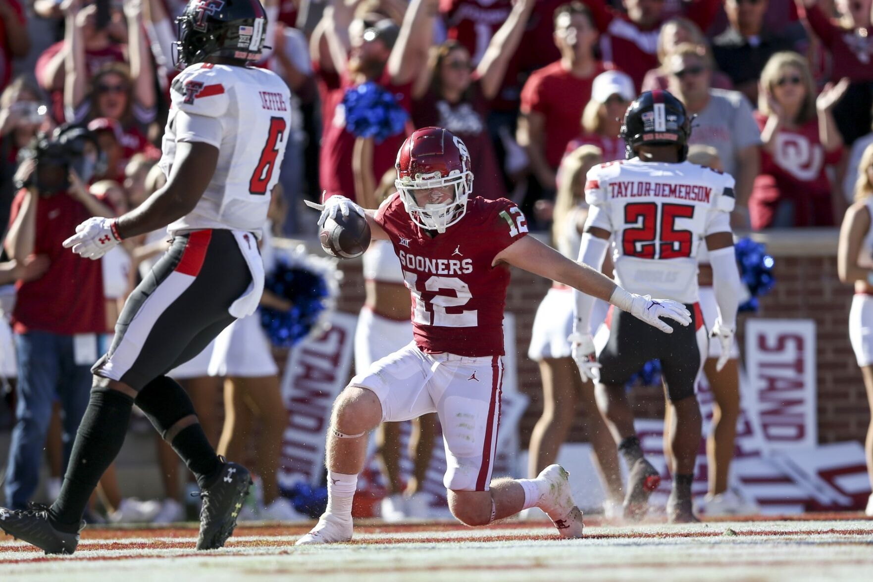 Oklahoma vs Texas Tech